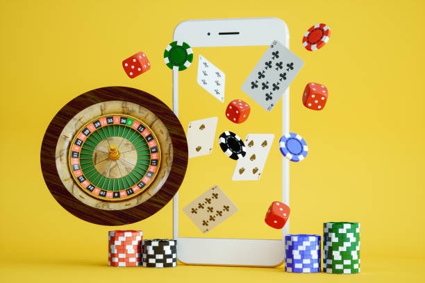 Slot game and live dealer interface overview